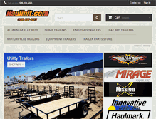 Tablet Screenshot of haulinit.com